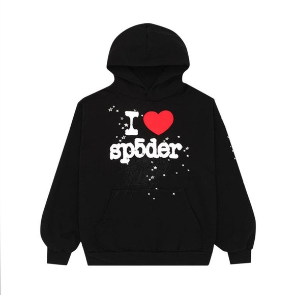 Sp5der Other - Sp5der Souvenir Hoodie ‘Black’